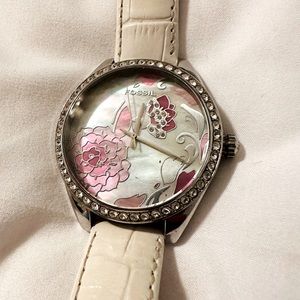 Fossil Watch - Floral Print